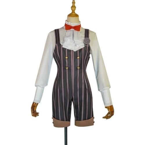 Identity V Survivor Painter Edgar Valden Cosplay Costume Skin Deacons Coffee Game Suit Fancy Outfit Halloween Carnival Uniforms
