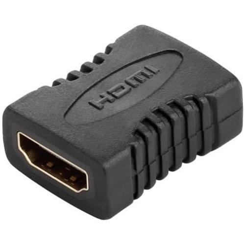 LBSC High Quality Black HDMI Female to HDMI Female Connector Extender HDMI Cable Cord Extension Adapter Converter 1080P-2PCS