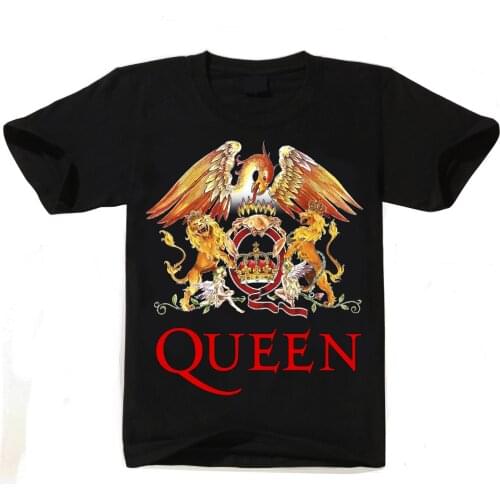 2021 New Queen T-Shirts Popular Music Rock Band Print Streetwear Men Women Casual Fashion 100% Cotton T Shirt Tees Tops Clothing