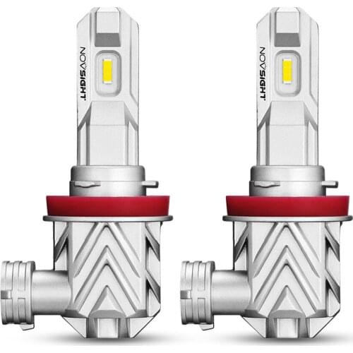 NOVSIGHT N35 2pcs Car Headlight A500-N35-9006 9005 / 9006 /H1/ H4 / H7 / H11 50W 10000LM 6000K White LED Car