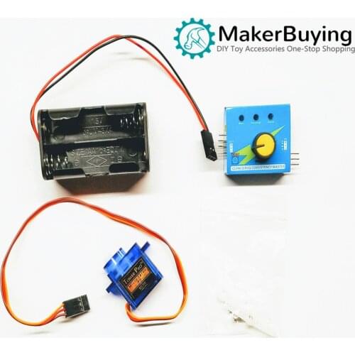 Servo control simple set with battery box