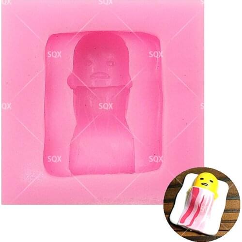 Sleep Ghost Silicone Cake Mold Cake Decoration Tools Chocolate Mold SQ17169