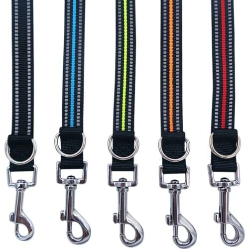 Dog Leash Reflective Leashes for Dogs Walker Adjustable Collar Dogs Leash with Double D Buckle Dog Leashes for Training Collar