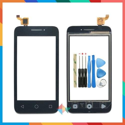 High Quality 4.0" For Alcatel One Touch Pixi 3 (4) 4.0 OT4003 Touch Screen Digitizer Front Glass Lens Sensor Panel