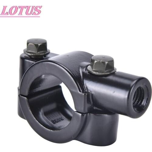 1PC New 10mm 7/8" Motorcycle Rearview Handlebar Mirror Mount Holder Adapter Clamp Weatherproof And Durable Light Irradiation