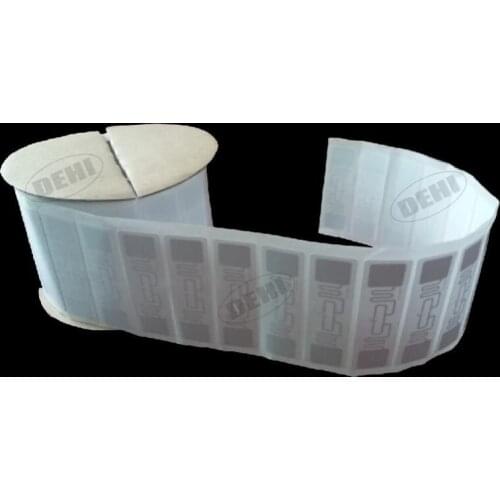 100pcs UHF RFID Tag AZ 9662 H3 Chip ISO 18000-6C 915MHz Passive RFID UHF Sticker Label Size: 73*23mm Read Range 6m-8m