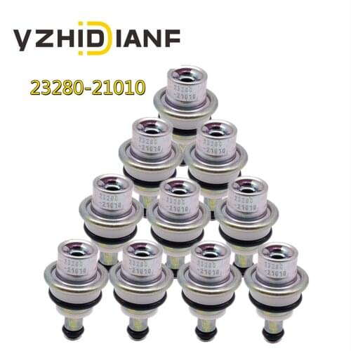 10x 23280 21010/2328021010 23280-21010 Fuel Pressure Regulator-Efi Pressure Regulator Fits 05-06 Toyota- Corolla- 1.8L-L4