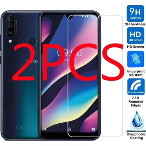 2PCS Clear Film Tempered Glass Screen Protector Protection en Verre trempe ecran protecteur For Wiko View 2 3 4 Lite Saver