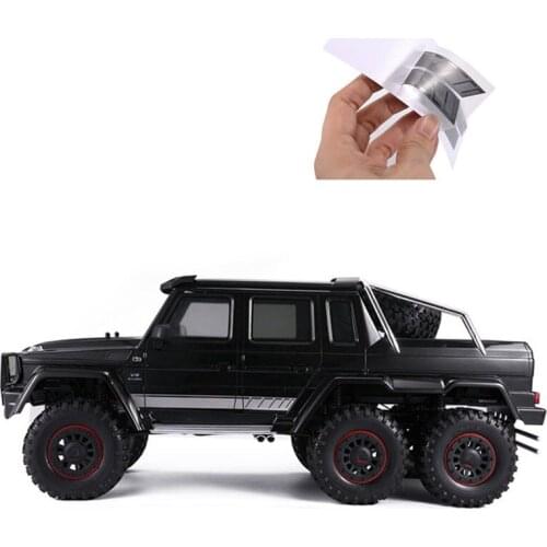 DJC TRX6 G63 AMG Car Sticker Metal Garland Metal Side Skirt Sticker Metal Sticker Upgrade Accessories RC Cars for Adults