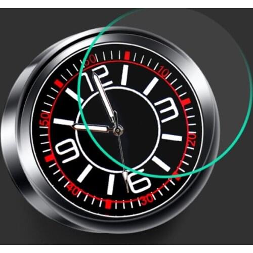 Car Dashboard Clock Universal Quartz Luminous Clock for Automotive Accessories
