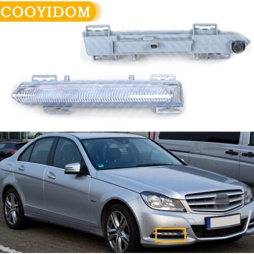 Car LED Daytime Running Light Fog lights For Mercedes-Benz A-CLASS W176 / B-CLASS W246 W242 B160 B180 B200 B260 A2049069100