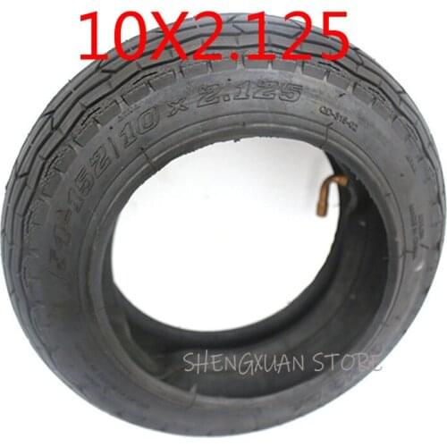 Free shipping 10x2.125(54-152) inch Rubber Tire with Inner tube 10x2.125 tire for electric scooter bike Refit Motorcycle parts