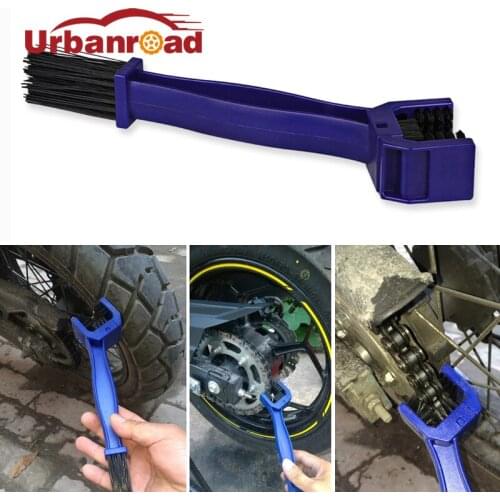 Chain Motorcycle Cleaner Cycle Bicycle Chain Brush Cleaning Tool Bike Maintenance Cleaning Brush For Honda Yamaha KTM Kawasaki
