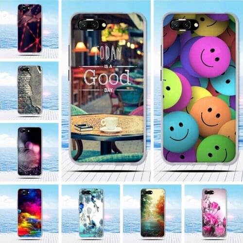 Animal Patterned Case For Huawei Honor 10 Cover 5.84" Silicone Soft For Huawei Honor 10 Case Protector Shell Back Cover Fundas