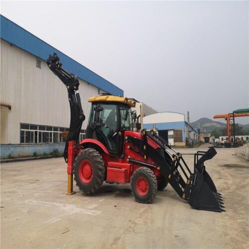 SYNBON 6 ton heavy duty towable backhoe loader SY746A Front End Shovel Loader