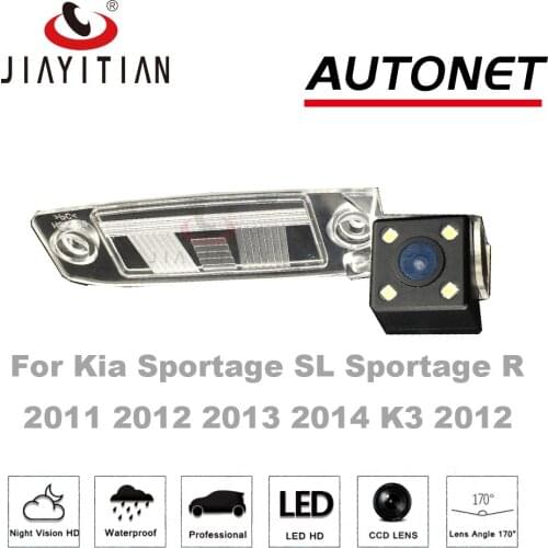 JIAYITIA Rear View Camera For Kia Sportage SL Sportage R MK3 2010~2017 Night Vision Parking Assistance license plate camera