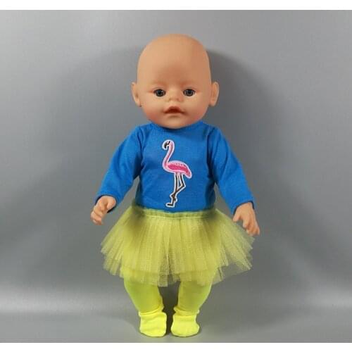 Skinny Ballet Dance Set Skirt Dress Outfit Clothes for 18 inch Girl/Our Generation/My Life/Journey Doll Clothes 041