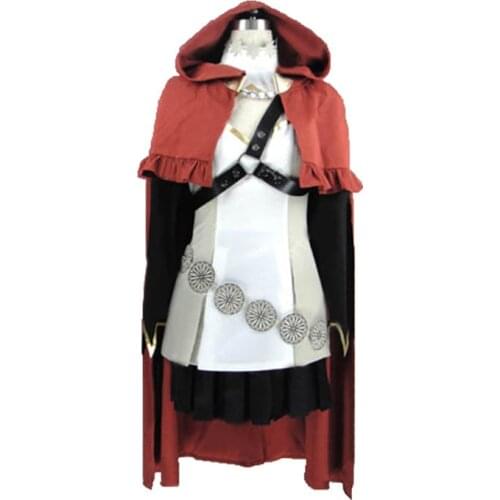 Anime Fire Emblem if Anna Hoodie Dress Lolita Uniform Full set cosplay costume
