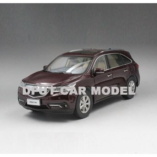 Diecast 1:18 Alloy Pull Back Toy MDX SUV 2015 Car Model Of Childrens Toy Cars Original Authorized Authentic Kids Toys