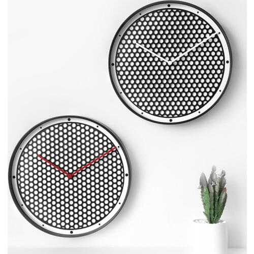 Creativity Nordic Metal Luxury Wall Clocks Round Living Room Silence Wall Clocks Simple Modern Horloge Home Fashion Art EK50bgz