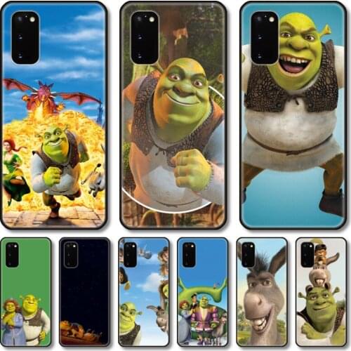 Monster Animated film Phone Case For Samsung Galaxy Note S21 20 10 9 E Lite UW Ultra 5G PRO Black Shell Cover
