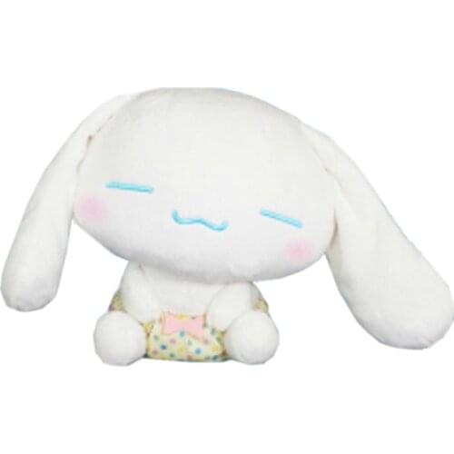 New Cartoon Sleep White Dog Plush Kids Girls Boys Stuffed Toys For Children Christmas Gifts 25CM
