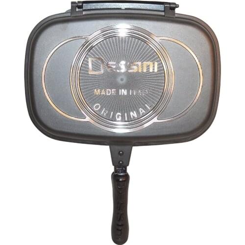 RX-0B01 Korean Frying Pan aluminum Flat Frying Pan Double-sided Diamond Non-stick baking pan Multifunctional 1pc