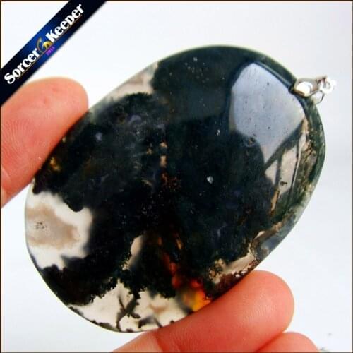 Unique Mens Jewelry Agates Natural Stone Pendants Statement Necklaces Wholesale Crystal Leather Chains Fashion Jewelly SS049