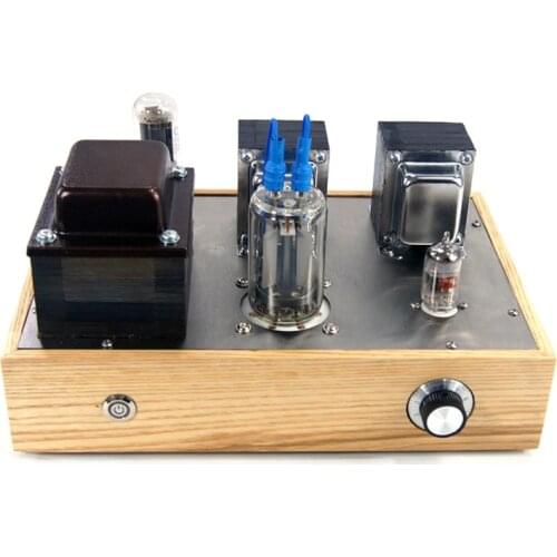 FU19 9W*2 HIFI stereo tube tube rectifier, 12AX7 push tube power amplifier. Distortion