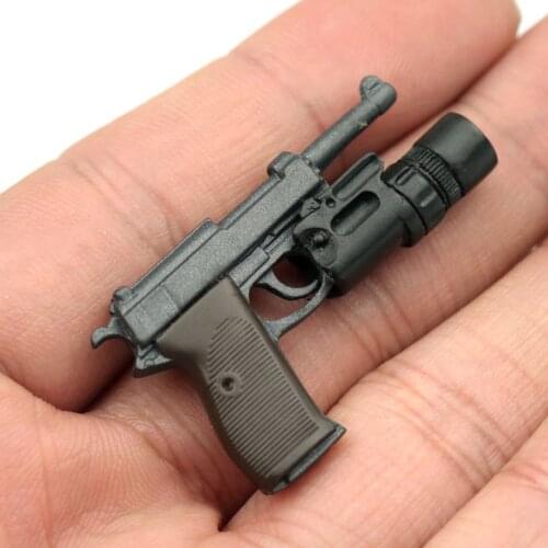 1/6 Scale WWII Walter P38 P-38 Pistol Gun Weapon Model Toys For 12" Soldier Figure Accessories Collections