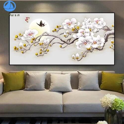 5D DIY Diamond Abstract art, floral landscape Embroidery Picture Of Diamond Painting Cross Stitch Mosaic New Arrival Wall Art