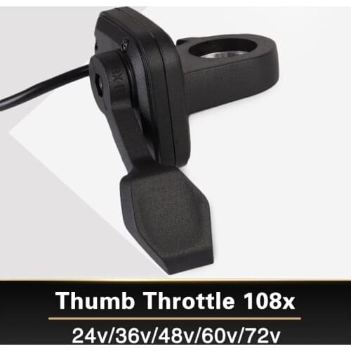 Chamrider 108X Thumb Throttle Accumulator Accelerator 24V 36V 48V 60V 72V E-bike Parts Wuxing Brand