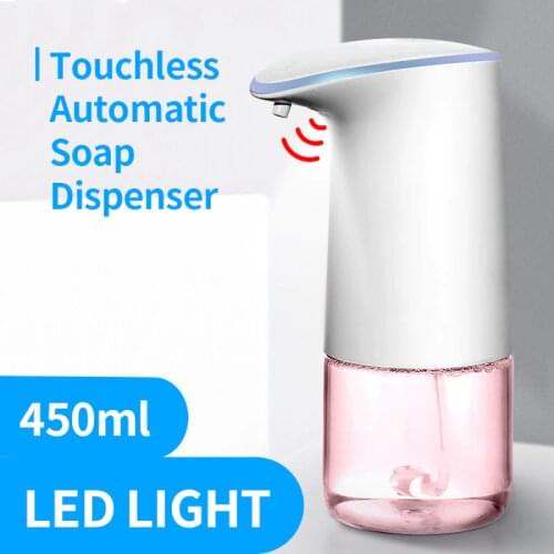 Automatic Foam Soap Dispenser Bathroom Foaming Hand Washing Device Infrared Induction Sensor Liquid Hand Washer for Kitchen
