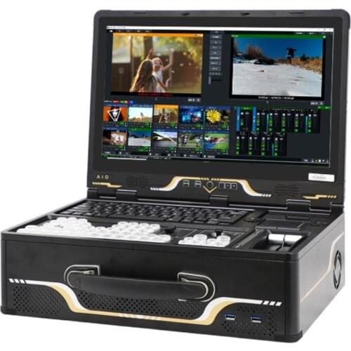 Multi-functional live recording and broadcasting integrated machine VMIX director switch multi-platform live streaming