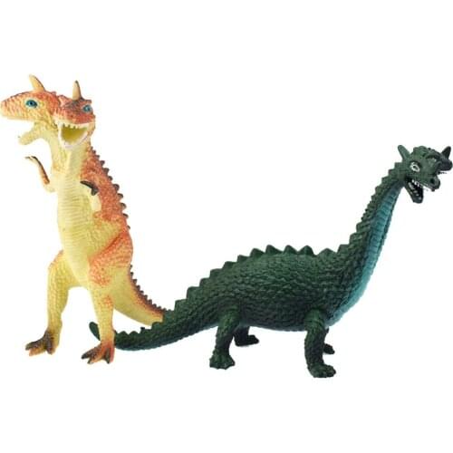 Gojira Model Toy Double-headed Dragon Monster Model Plastic Dinosaur Model Animal Childrens Toy Gift
