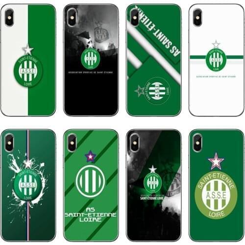 Soft silicone Phone Case For iPhone 8 7 6 6S Plus 11 Pro XS Max XR X 5 5S SE 4S 4 iPod Touch 5 6 ASSE Saint Etienne Loire