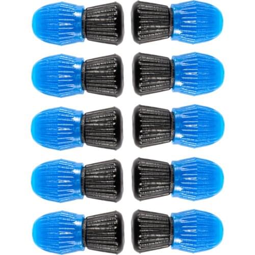 Set Of 10 Pieces Of Plastic Bobber Stops Floating Beads From Driving Blocks