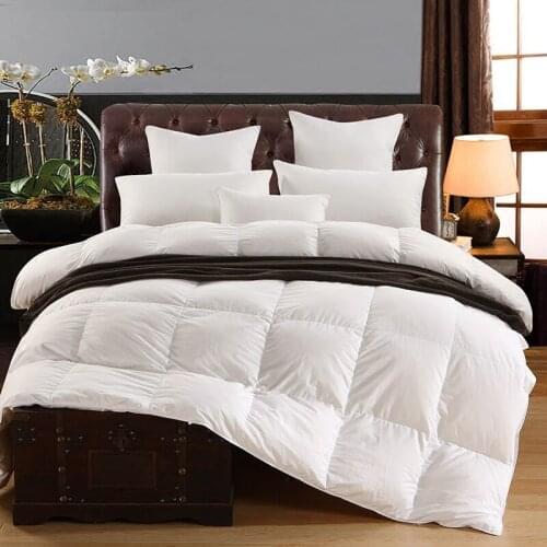 Hotel bedding quilts goose down quilt white