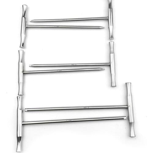 Stainless Steel Veterinary T Handle Bone Screw Driver Hex Screwdriver Instruments Orthopedics