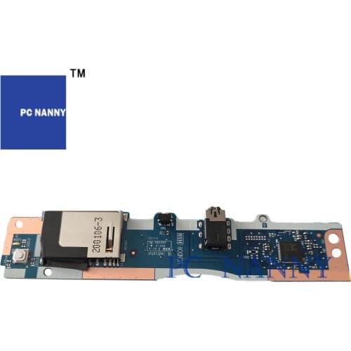 PCNANNY FOR IdeaPad 15sARE IIL IML power AUDIO SD CARD READER BUTTON BOARD GS552 NS-C782