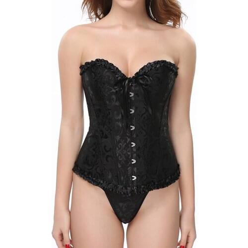 Sexy Women Lace Waist Cincher Belt Tummy Control Corset G-string Body Shaper Set Shaperwear Weight Loss Slimming Waist Trainer
