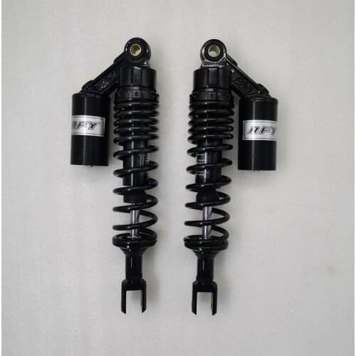 7mm spring 350mm MOTORCYCLE SHOCK ABSORBERS FOR Honda SUZUKI YAMAHA X-MAX 300 XMAX 300 Kawasaki black