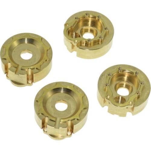 RC Brass Counterweight Steering Block Wheel Knuckle Axle Balance Weight for 1/10 RC Traxxas TRX4 Trail Crawler parts