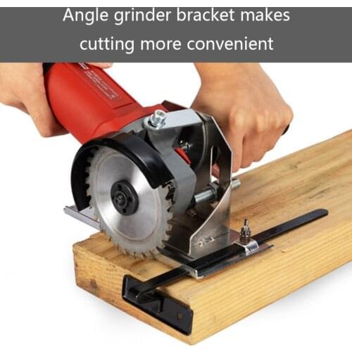 Adjustable Metal Angle Grinder Bracket Stand Holder Angle Grinder Stand Bracket Stand Tool Cover Conversion Tools