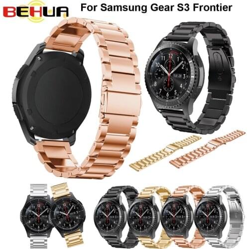 New Watch band Stainless Steel Strap For Samsung Gear S3 Band Replacement Wristbands For Gear S3 Classic Frontier free shipping