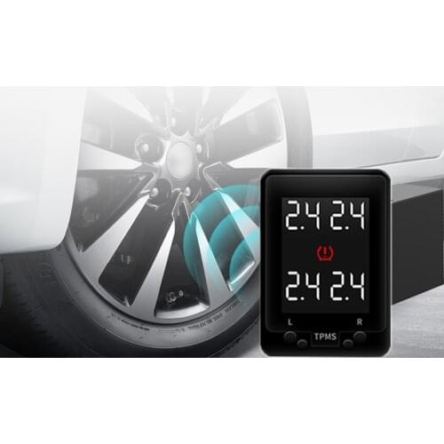 For Honda Civic 2015 Fit City 2013 Tire Pressure Monitor Systems OBD TPMS Real Time Tyre Tracker Security Alarm Device No Sensor