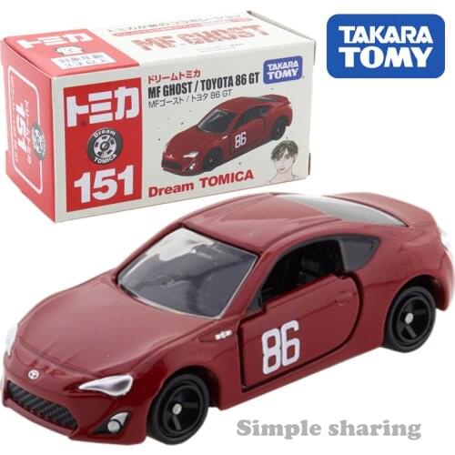 Takara Tomy Dream Tomica No.151 MF Ghost Toyota 86 GT Car Hot Pop Kids Toys Motor Vehicle Diecast Metal Model Collectibles New