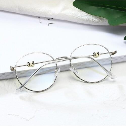 Vintage Round Glasses frame retro Female Frame Clear lens Eyeware Brand Designer gafas De Sol Gafas eyeglasses eyewear Bookworm