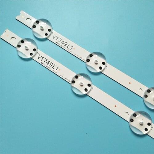 LED TV Illumination Part Replacement For LG 49UJ6510-SA 49UJ6517-ZA 49UJ6519-ZA LED Bar Backlight Strip Line Ruler V1749L1 2862A