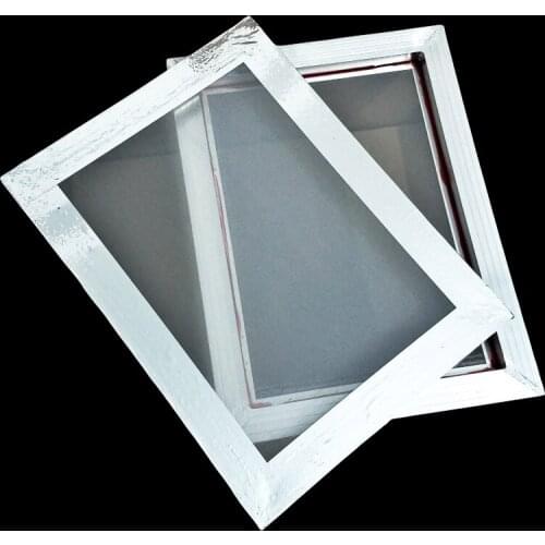 1Pc A3 Screen Printing Aluminum Frame 31X41Cm with White 43T Silk Print Polyester Mesh for High-Precision Printed Circuit Boa